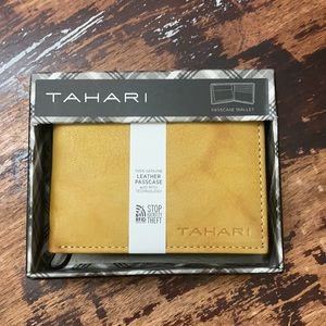 NWT Tahari Leather RFID Blocking Wallet